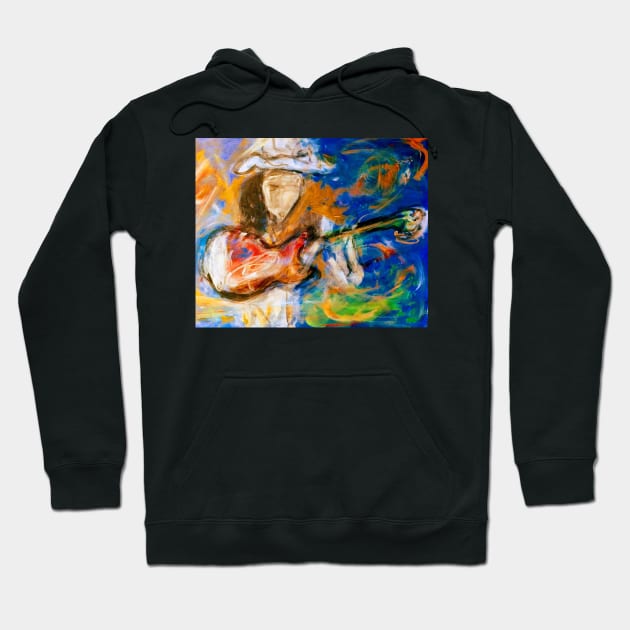 Stevie Ray Vaughn Hoodie by scoop16